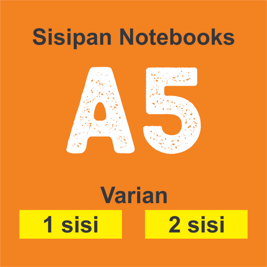 

Sisipan Notebook A5