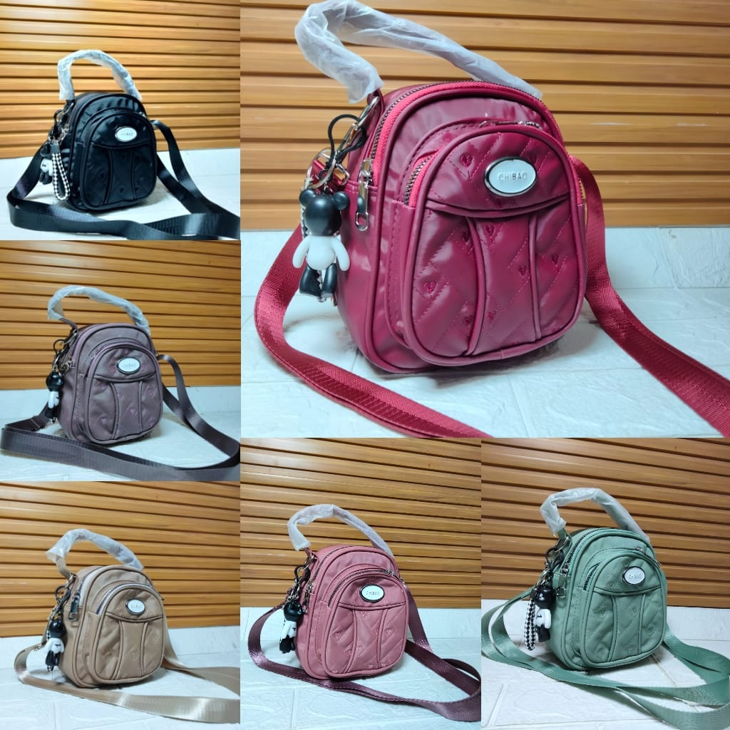 ANANDA Tas Ransel Mini Chibao 2in 1 ukuran 17 x 19 kode SR002