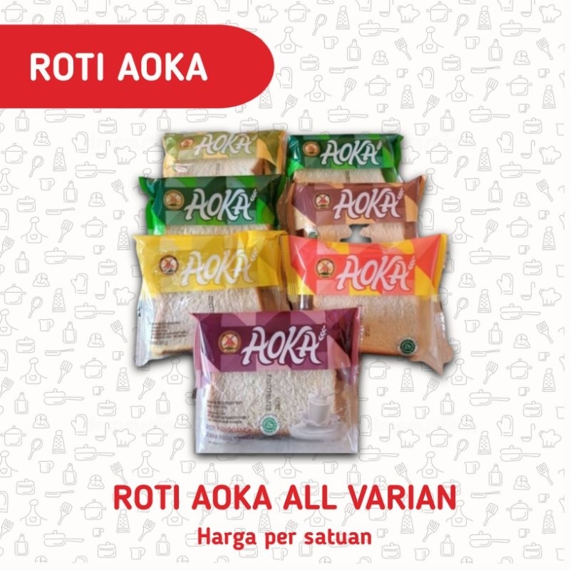 

Roti AOKA ALL VARIAN / Roti AOKA Blueberry Cokelat Keju | AOKA satu Dus