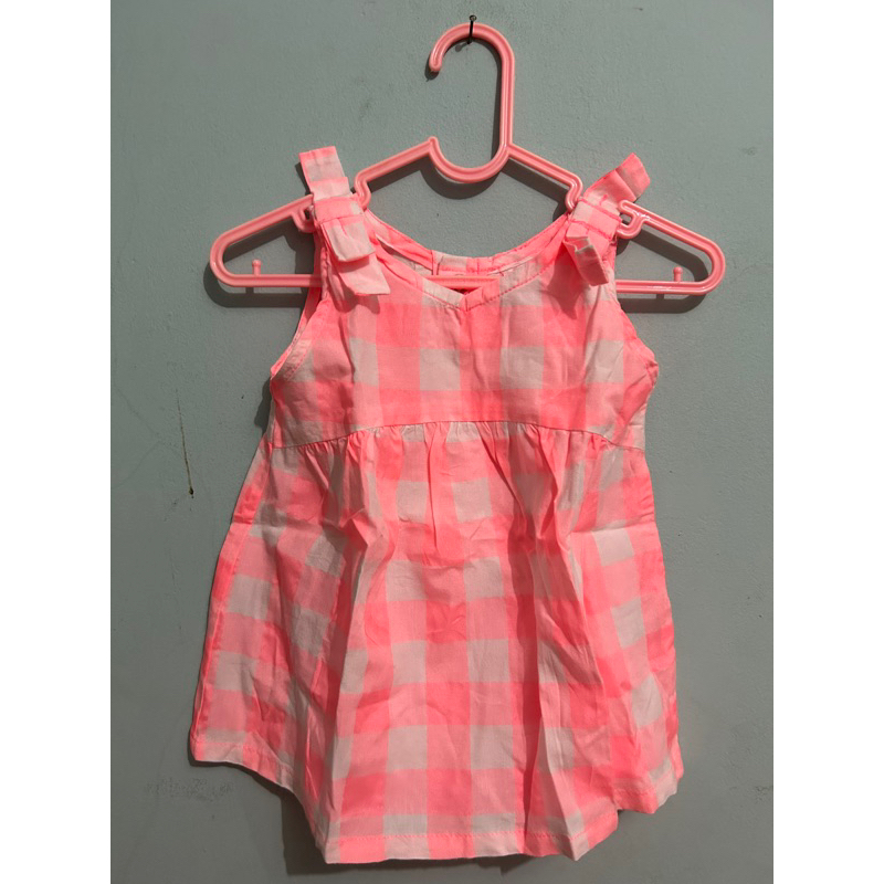 Salmon Tartan Tanktop