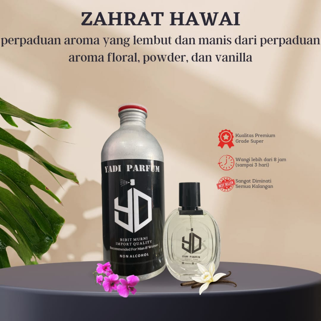 Zahrat Hawai - YADI PARFUM