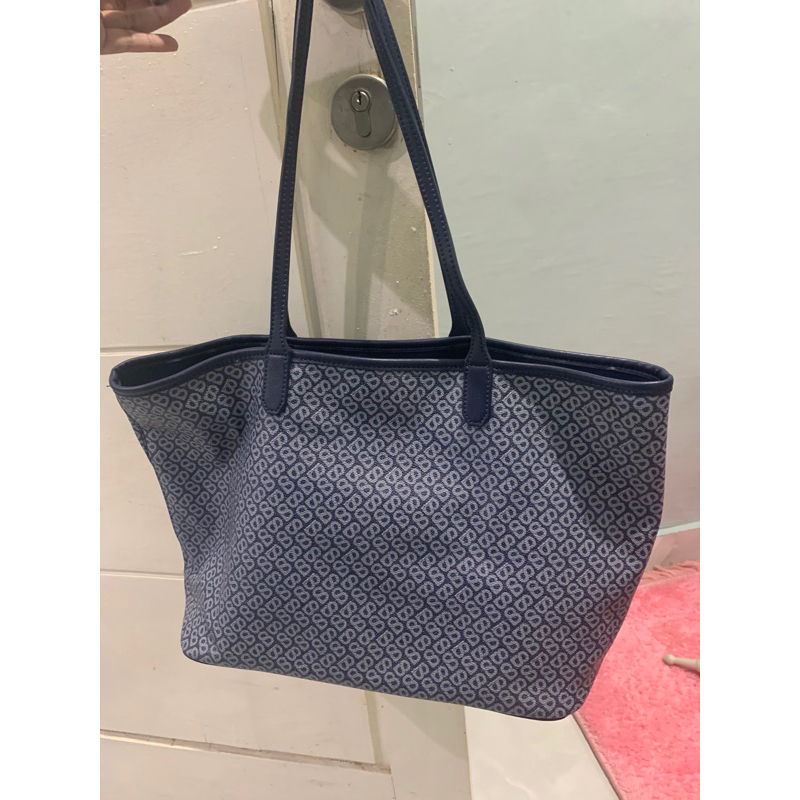 izzy canvas bag Buttonscarves