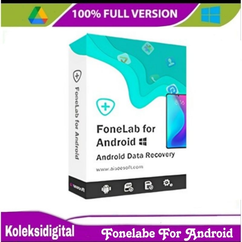 Fonelab android data Recovery tuk windows