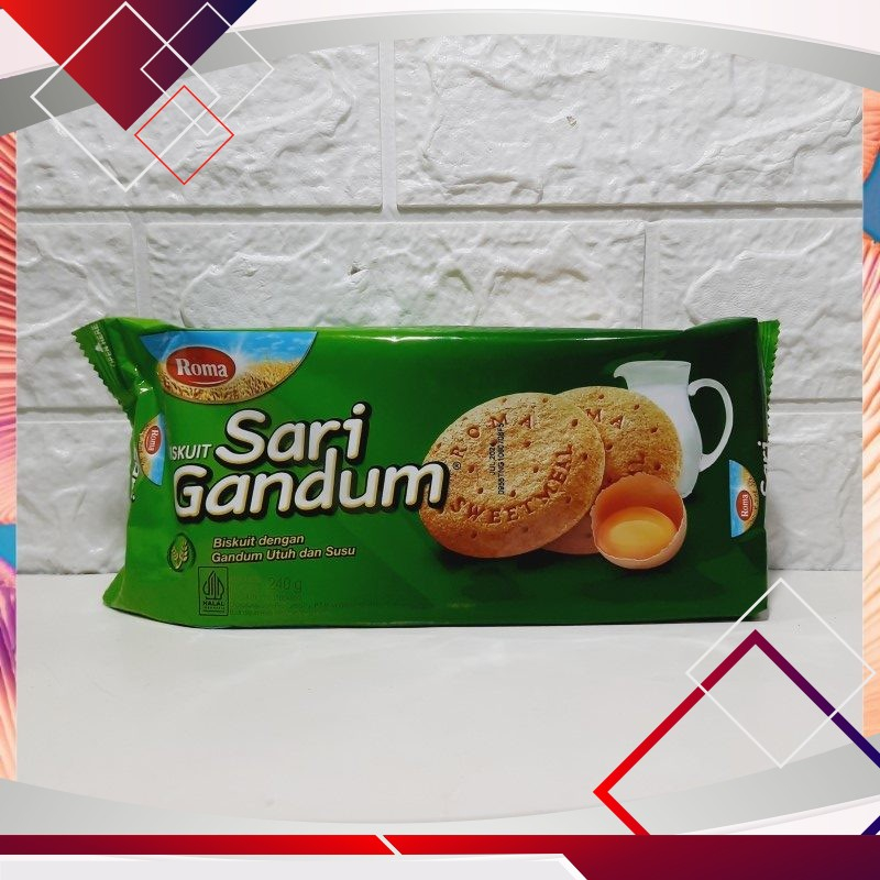 

Roma Biskuit Sari Gandum 240gr .