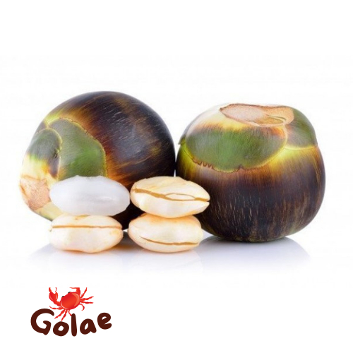 

BUAH LONTAR / SIWALAN SEGAR 1 buah bulat ( isi 3 biji )