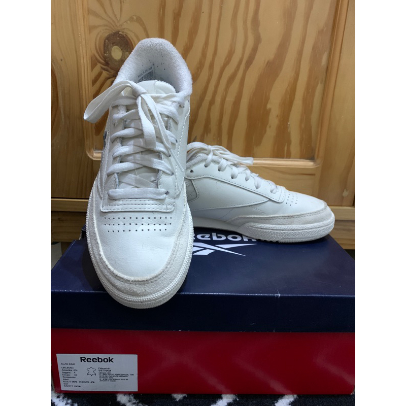 Reebok Club C 85 Chalk/Blue - Preloved