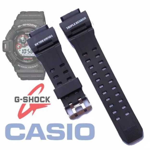 Strap Tali Jam Casio Rangerman GW-9400 GW 9400 GW9400 WARNA HITAM