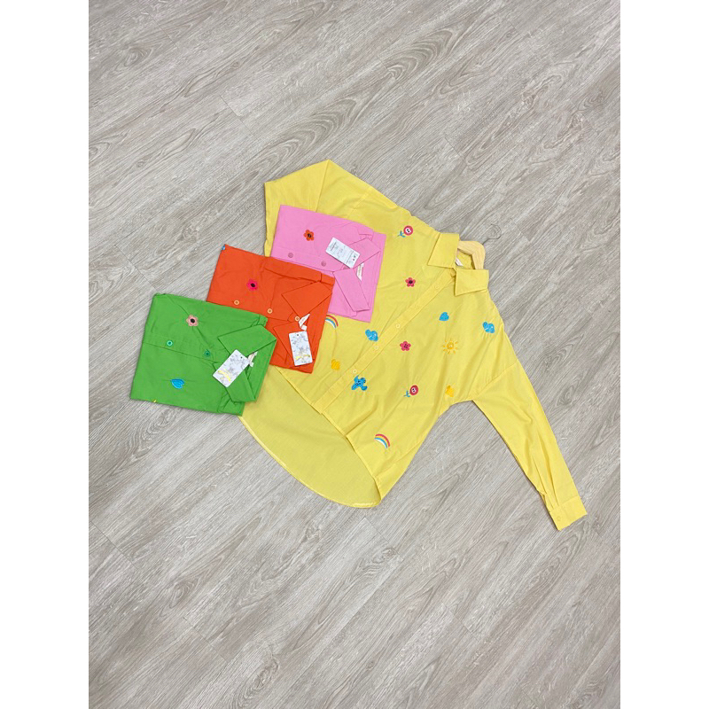 kemeja wanita motif bordir