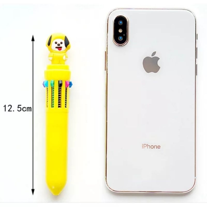 

Pulpen 10 Warna Pena Warna Warni Bolpen Karakter Mekanik Lucu ST0007 - MOTIF C RANDOM