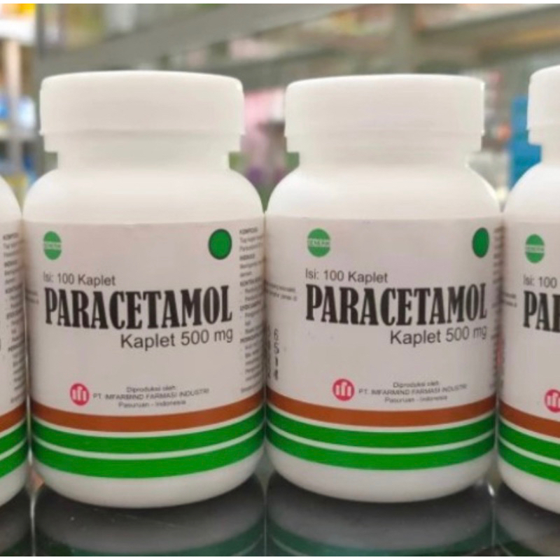 Paracetamol botol isi 100 kaplet