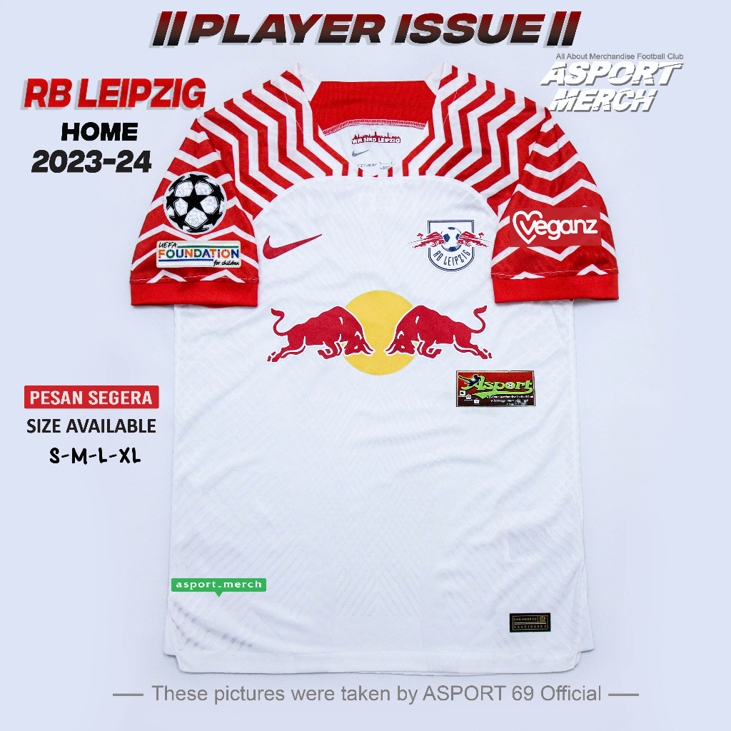 LEIPZIG PLAYER ISSUE JERSEY RB LEIPZIG HOME TERBARU 2023 2024 JERSEY LEIPZIG HOME PI 23 23 PREMIUM H