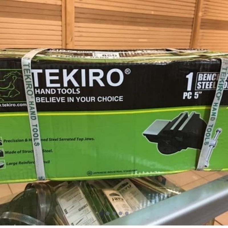 Tekiro ragum catok 5' inch / catok / penjepit besi