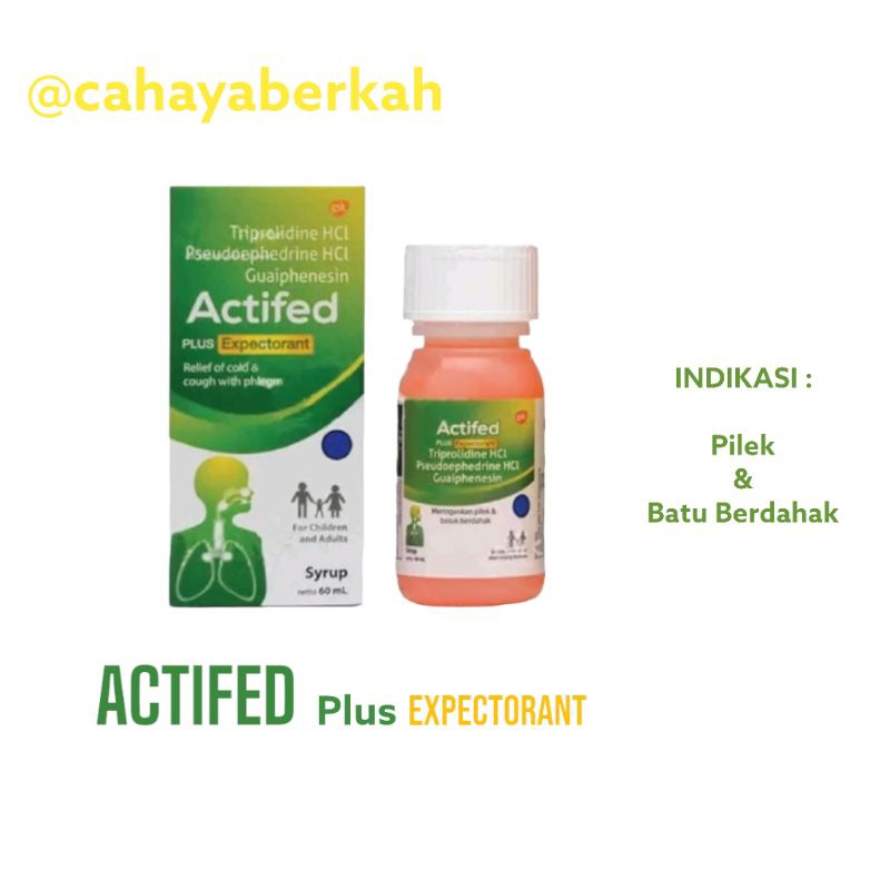 ACTIFED Expectorant