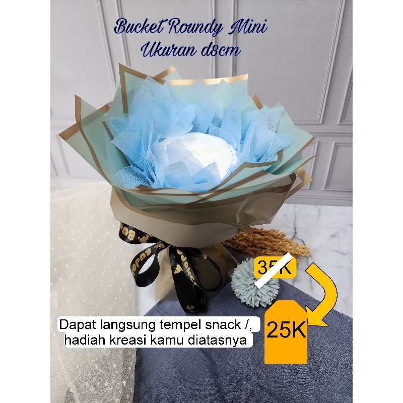 

bucket Buket Kosong / Snack/ bunga / hadiah/uang Mini