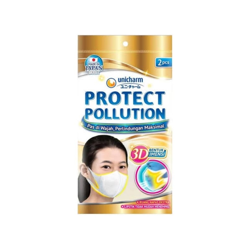 PROTECT POLLUTION 3D MASK 2 PLY