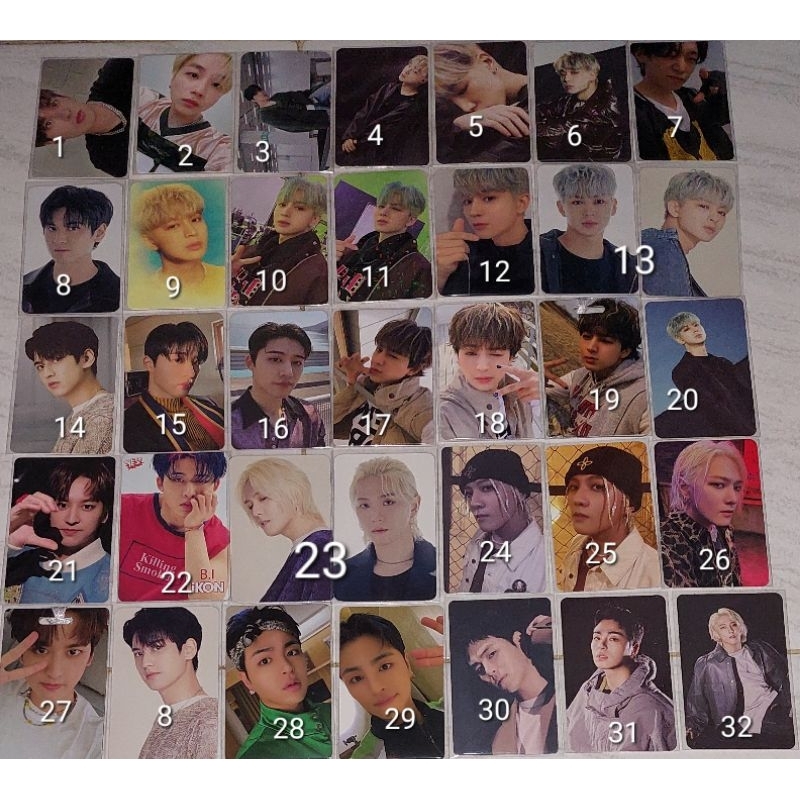 BACA DESKRIPSI IKON HANBIN BI pc photocard murah