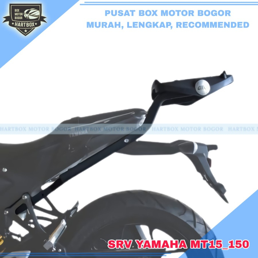 Bracket Box Motor SRV Givi YAMAHA MT15 MT 150 CC Special Rack