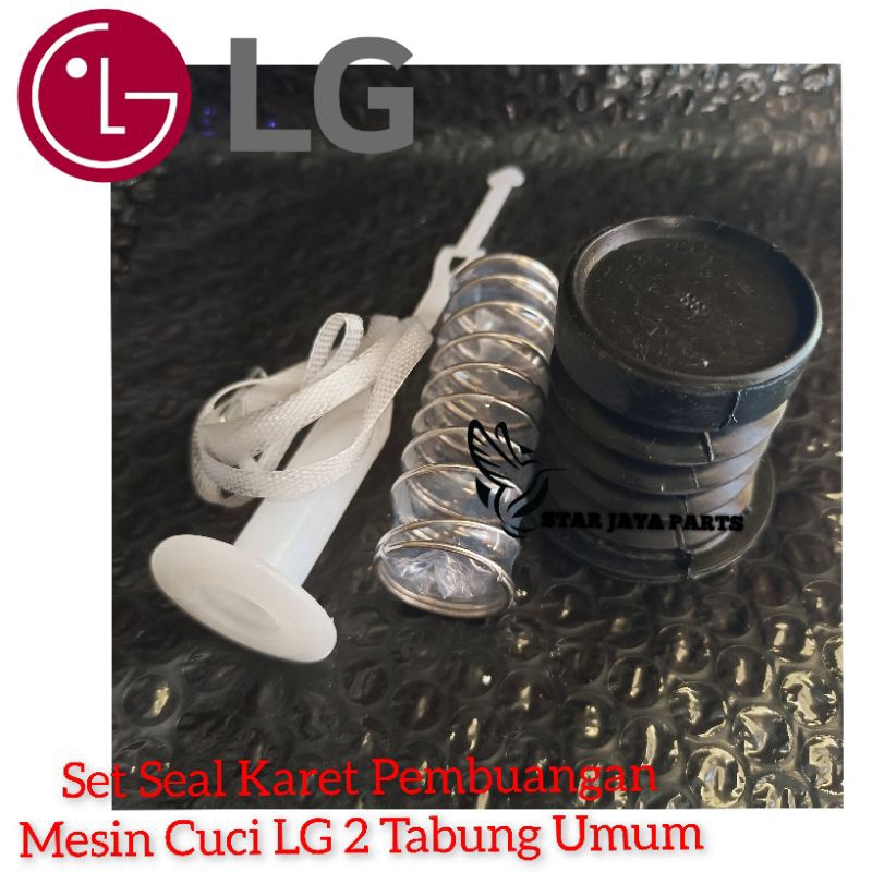 LG Set Seal Karet Pembuangan Mesin Cuci LG 2 Tabung