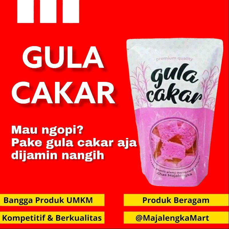 

Gula Cakar Khas Majalengka Premium asli Majalengka Mart