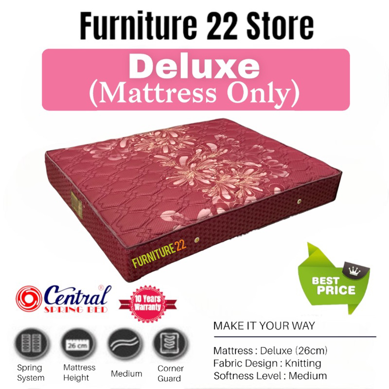 Spring Bed Central Deluxe - Bonnel Spring