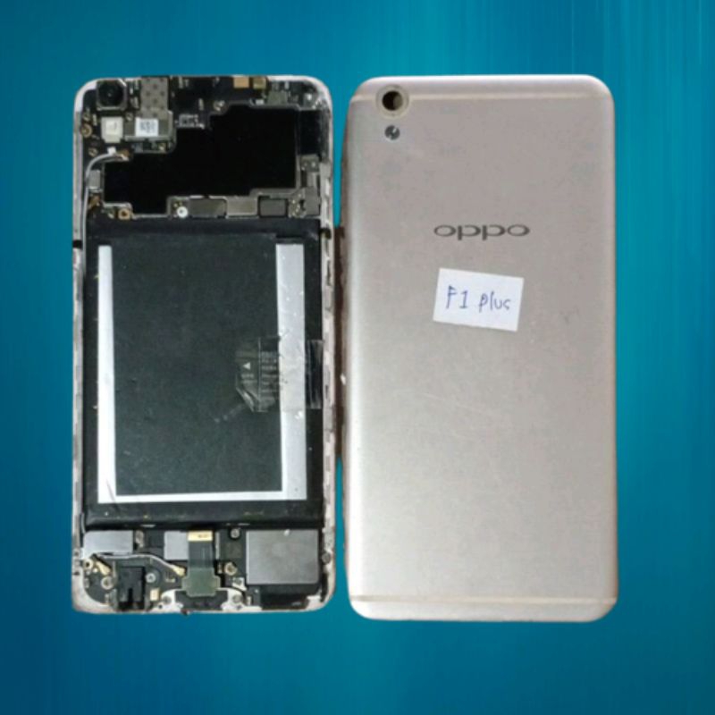 mesin unit oppo f1 plus hidup normal lcd mati atau garis