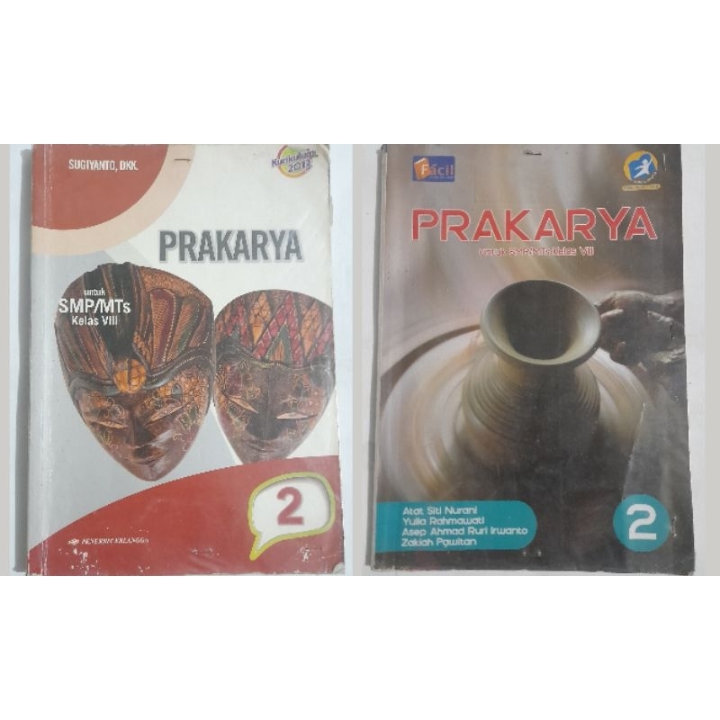 

Buku Prakarya SMP Kelas 8 Erlangga dan Facil