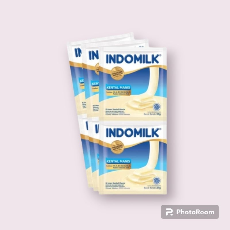 

indomilk renteng isi 6 putih