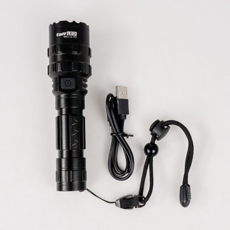 Senter LED Torch Hunting Cree XM-L L2 6500 Lumens - 701