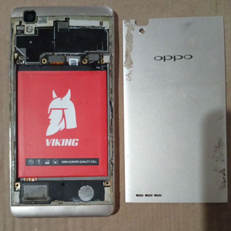 mesin unit oppo F1F hidup lcd mati atau garis