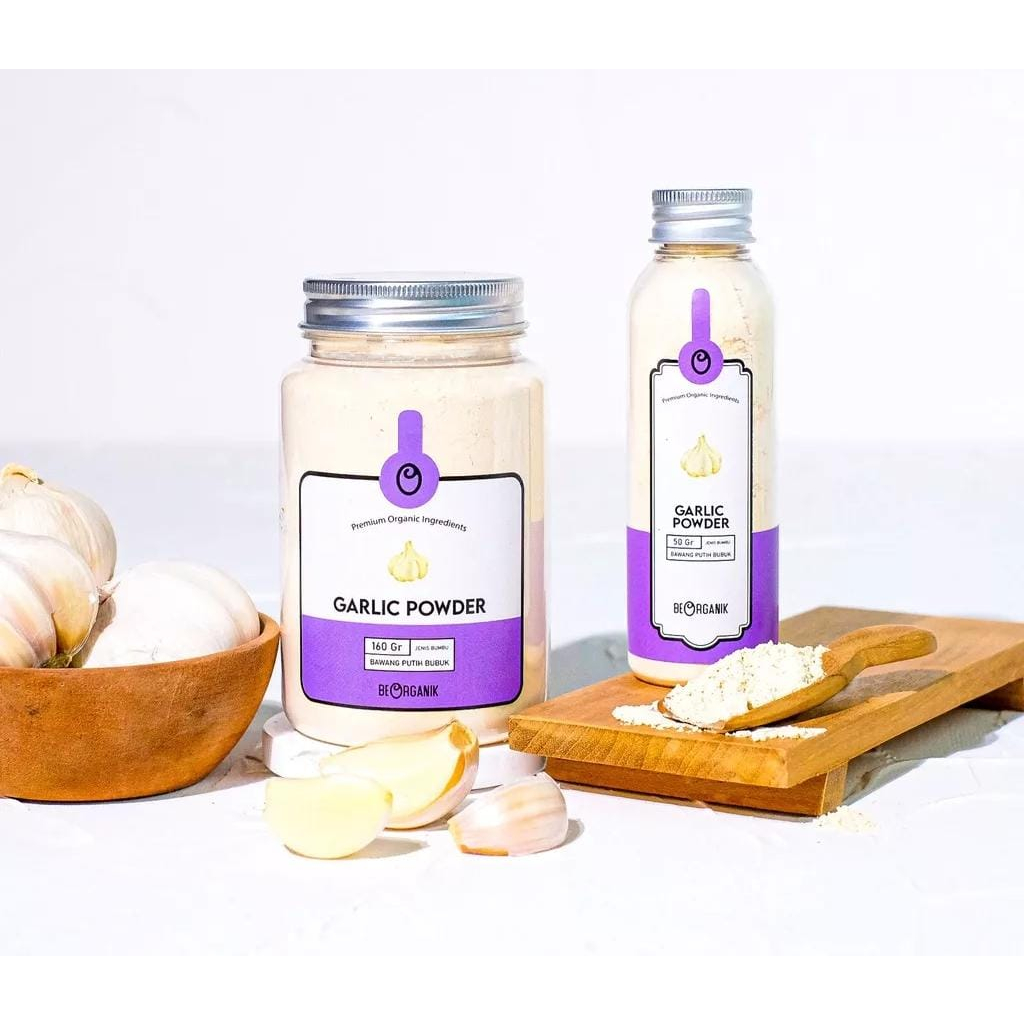 

Beorganik Garlic Powder/Bawang Putih Bubuk Bumbu Masak Organik 100%