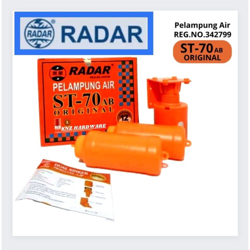 Otomatis Pelampung Tandon Air RADAR ORIGINAL