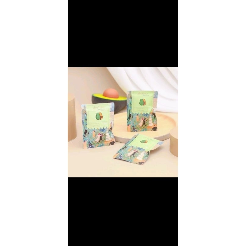 Travel Size masker Organik Skindivore Avocado 20gr