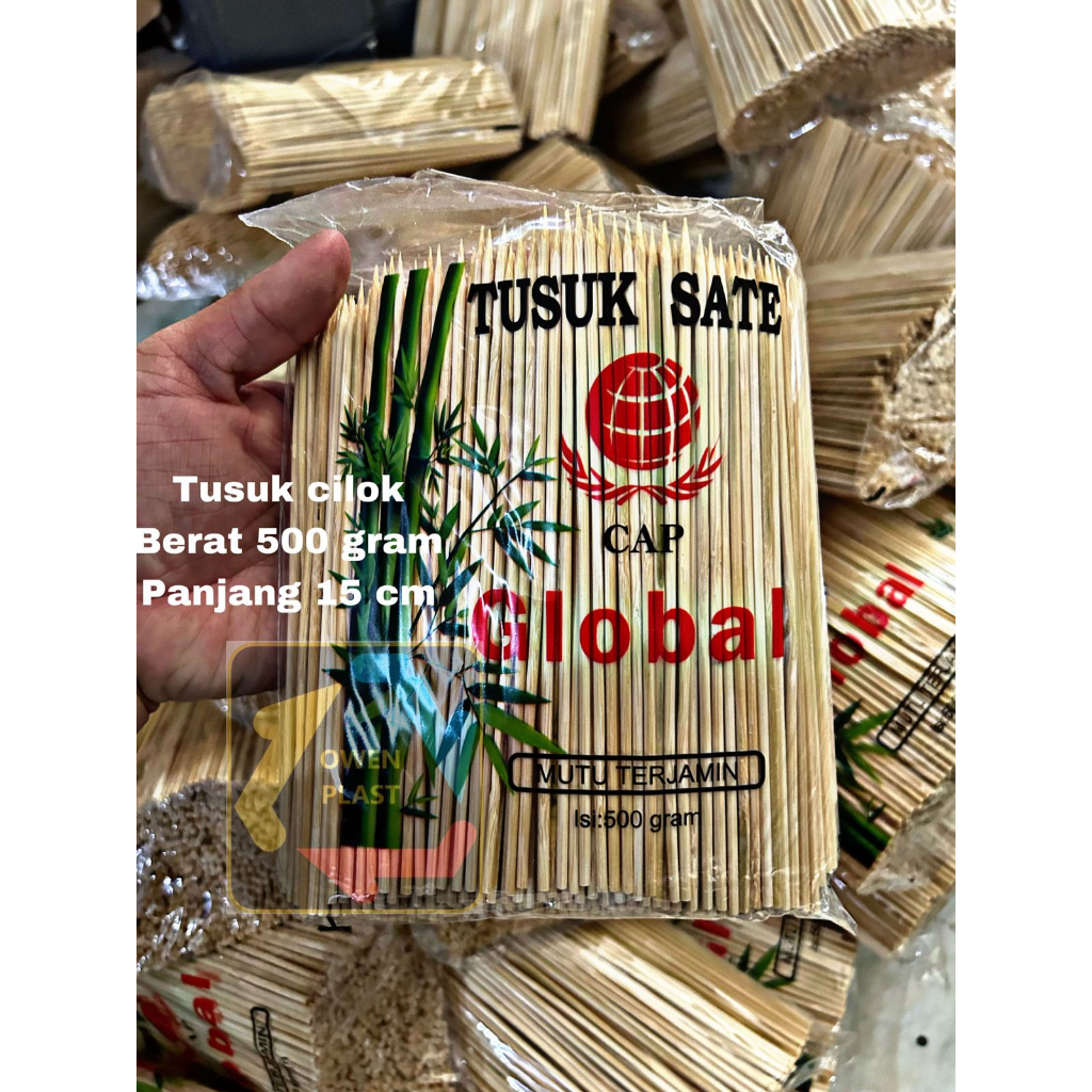 TUSUK CILOK, TUSUK SUKI LEBIH PENDEK TERMURAH 500 GRAM