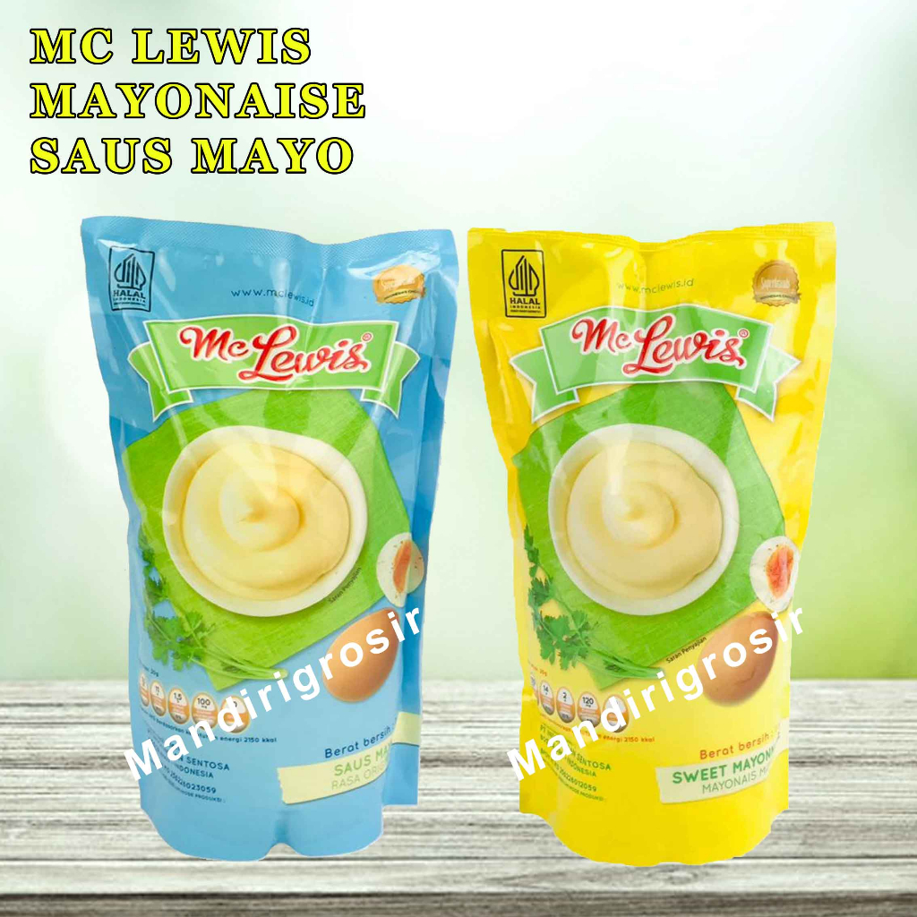 

Saus Salad * Mc Lewis Mayonaise * Saus Mayo * 1kg