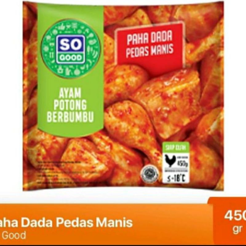 

So good ayam pedas manis 450g