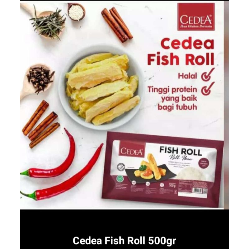 

Cedea fish roll 500g