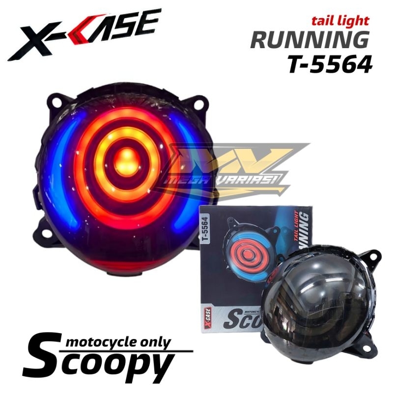 STOPLAMP LED SCOOPY NEW 2021 - 2023 LAMPU REM LED BELAKANG MOTOR SCOOPY NEW 2021- 2023 IMPORT