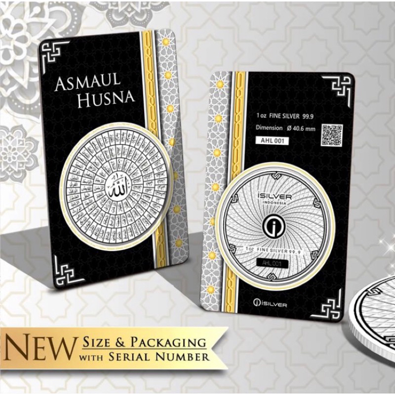isilver Seri Asmaul Husna V2 1OZ
