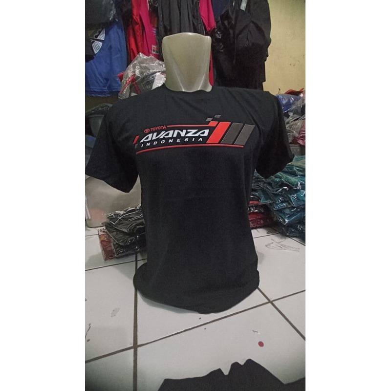KAOS BAJU TOYOTA AVANZA/ KAOS MOBIL AVANZA OTOMOTIF