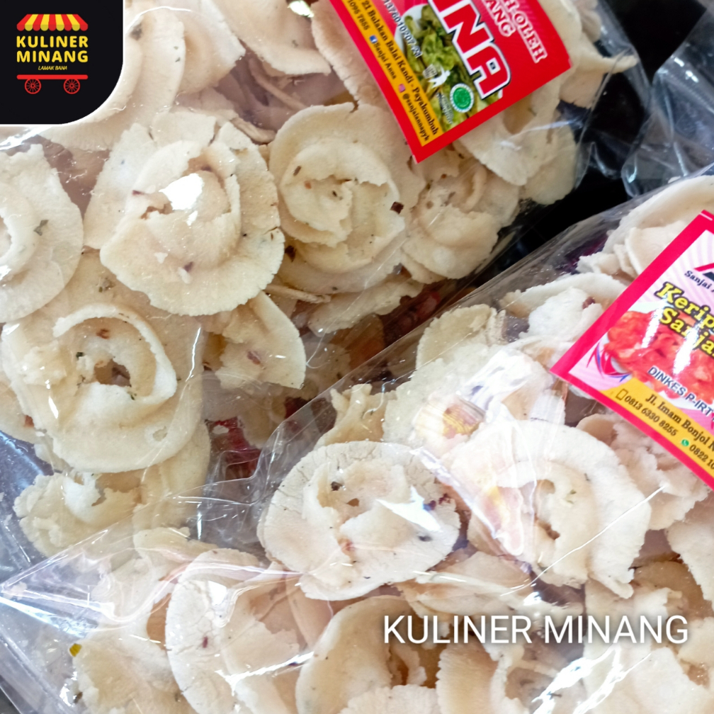 

Kerupuk Bungo Durian Anna Oleh Oleh Cemilan Makanan Payakumbuh Padang Khas Pariaman Jajanan urang awak Snack Kuliner Minang Kabau Murah Gurih Renyah Enak Spicy Resmi 100% Halal Original AX01