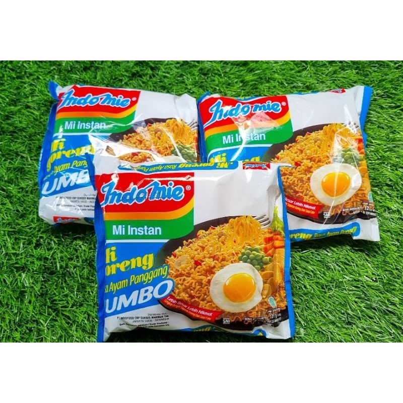 

INDOMIE JUMBO dapat 3 Varian Goreng dan Ayam Panggang