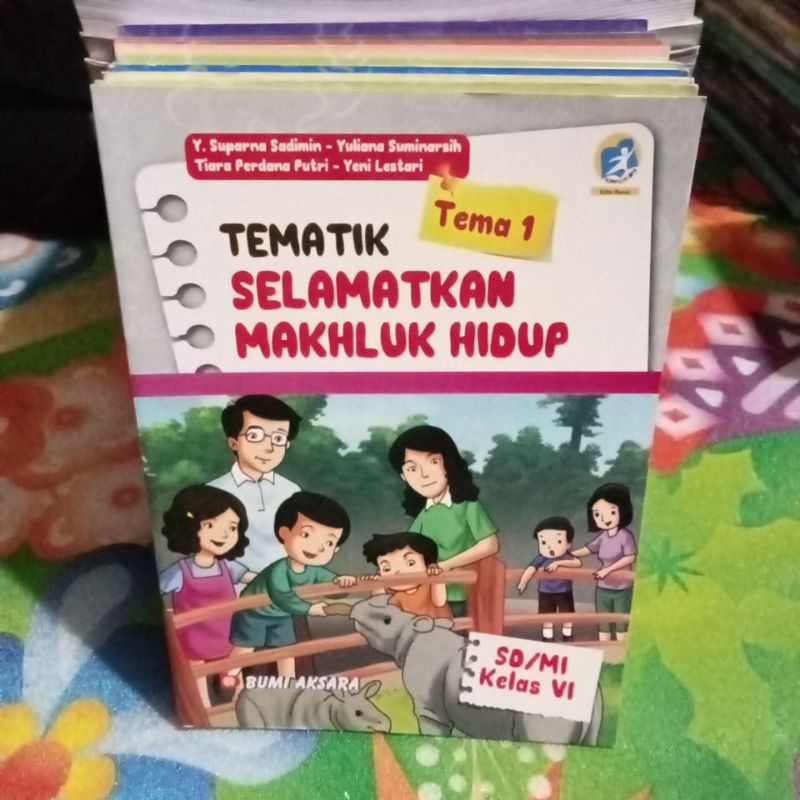 BUKU ORI TEMATIK KELAS 6 SD DARI TEMA 1 SAMPAI TEMA 9 PENERBIT BUMI AKSARA