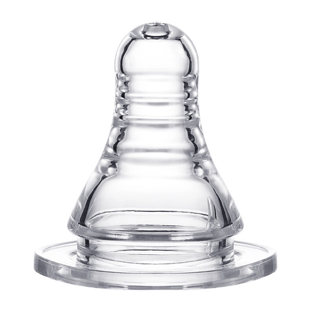 COD- HM- Dot Bayi Botol Susu Pentil Dot Silicone Klasik Penggantian Puting Lebar Untuk Karet Dot Pig