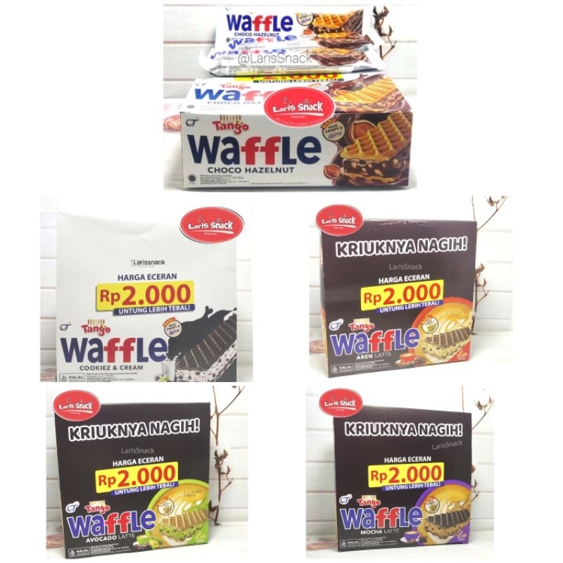 

Biskuit Wafer Tango Waffle All Varian 25gr (isi 12)