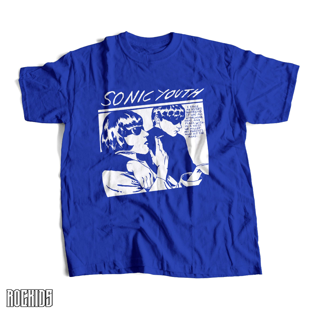 ROCKIDS - SONIC YOUTH - TSHIRT - TEES - KIDSWEAR - KAOS BAND - KAOS BAND SONIC YOUTH - KAOS SONIC YO