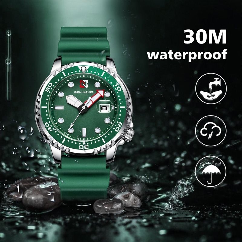 Jam Tangan Pria Tahan Air BEN NEVIS 001 Original Bergaransi