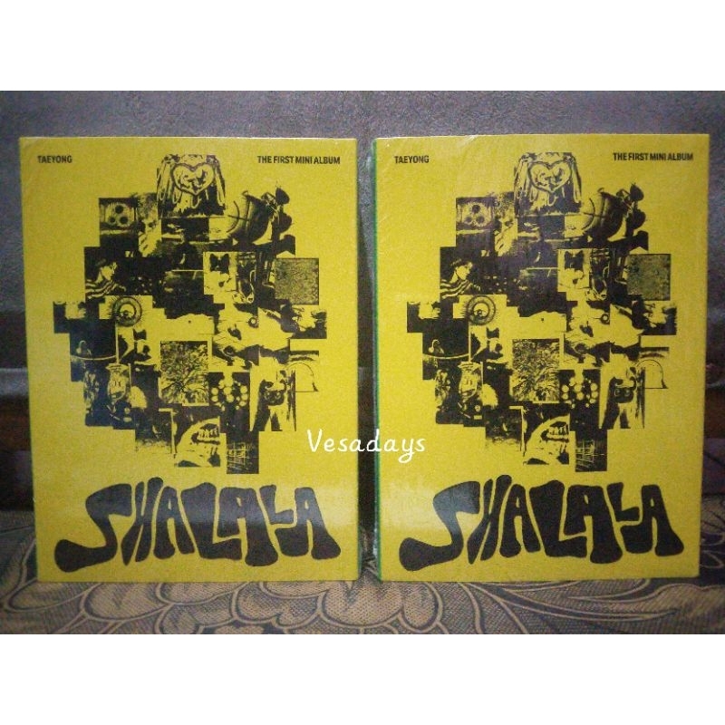 ALBUM SHALALA TAEYONG [ARCHIVE VERSI] SEALED OFFICIAL + POSTER GULUNG