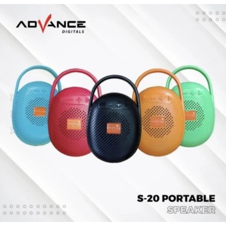 Speaker Mini Advance S-20 Speaker Portable Mini Advance S20