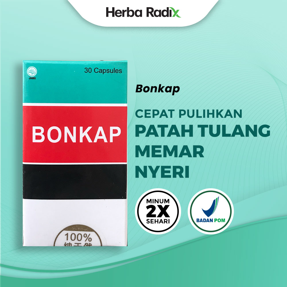 Bonkap - Obat herbal untuk meredakan nyeri dan memar