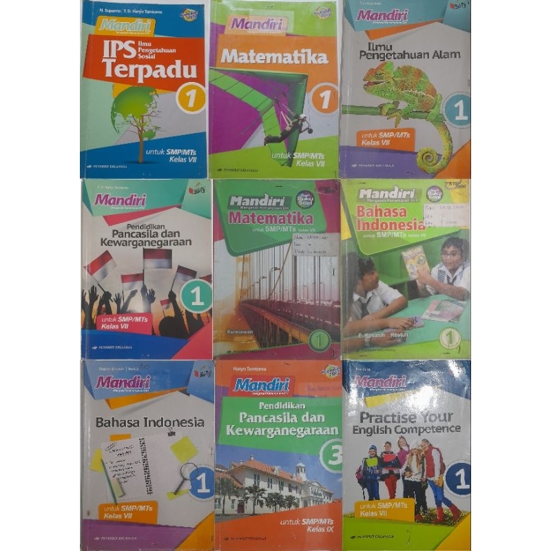 

Buku Mandiri SMP Kelas 7 Erlangga